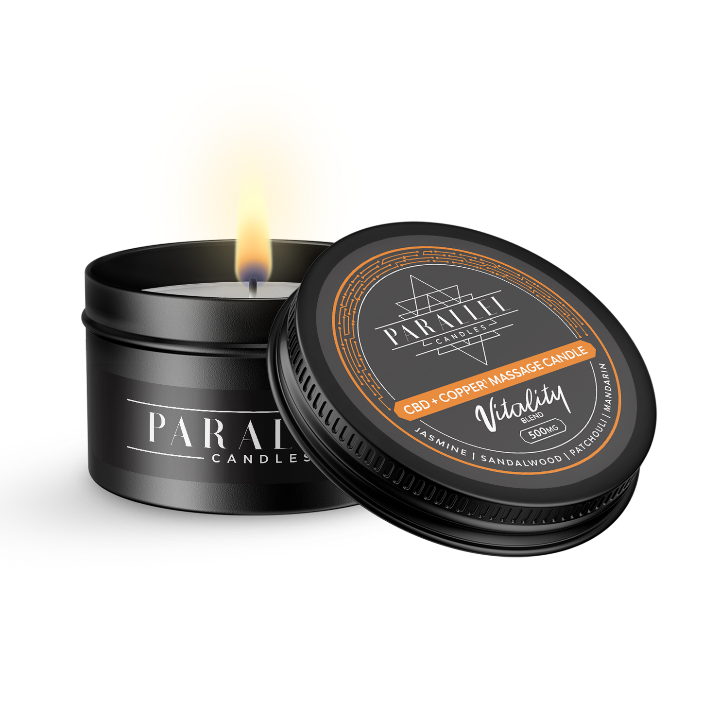 Vitality Balm w/ Copper • Massage Candle, Lip Balm, Moisturizer All-in-One